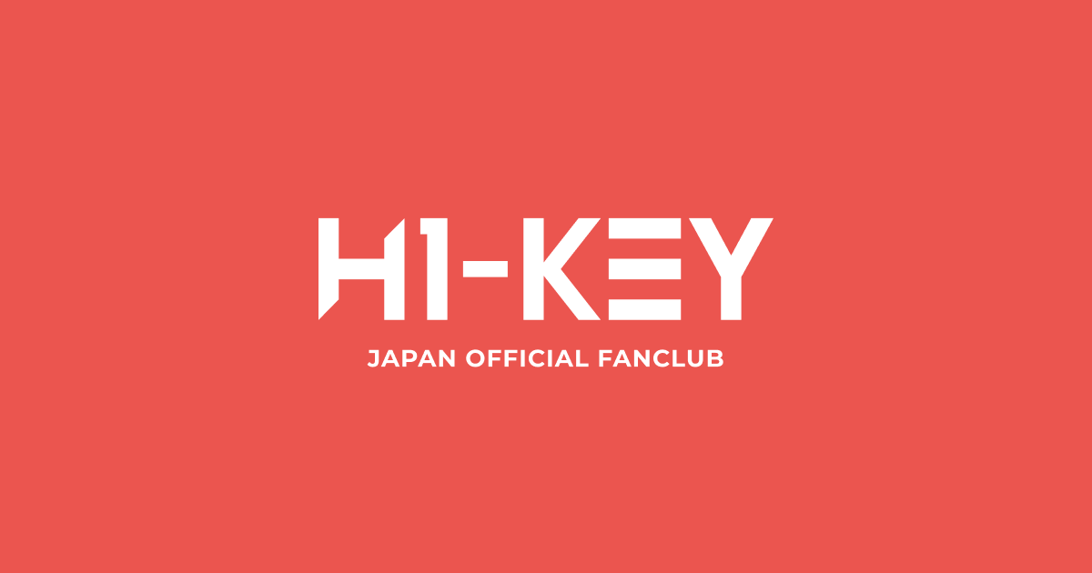 H1-KEY JAPAN OFFICIAL FANCLUB M1-KEY JAPAN