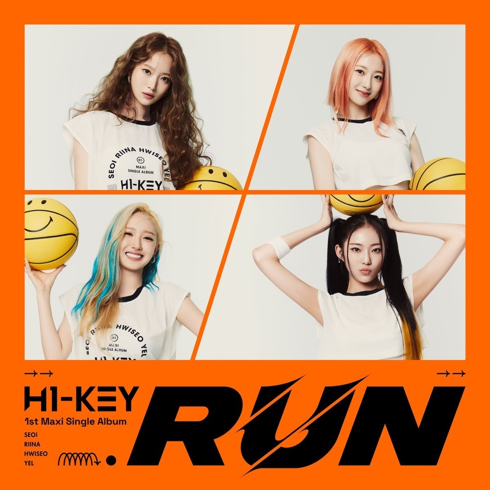 H1-KEY 1st Maxi Single Album [RUN]
