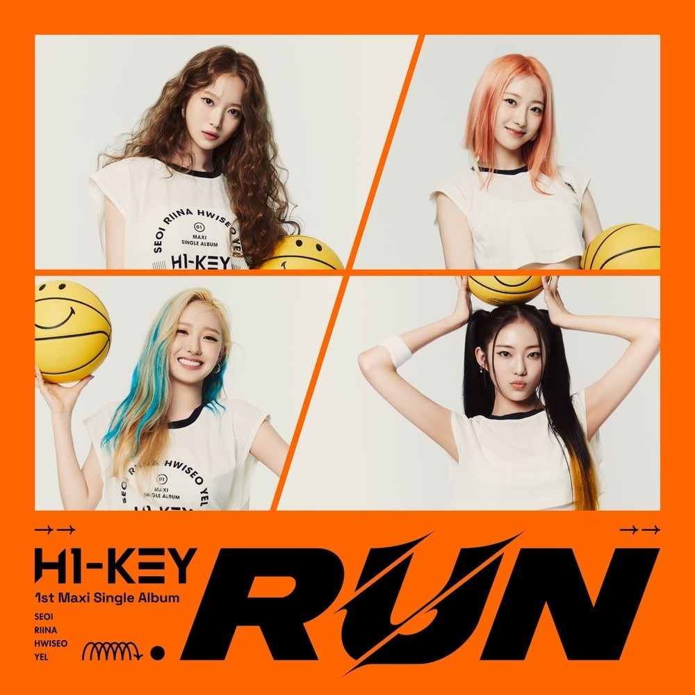 H1-KEY 1st Maxi Single Album [RUN]
